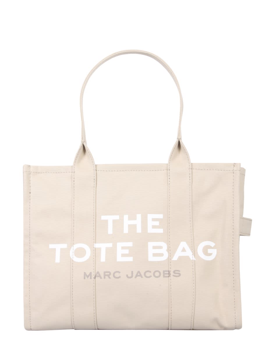 Marc Jacobs The Tote Large Bag In Beige