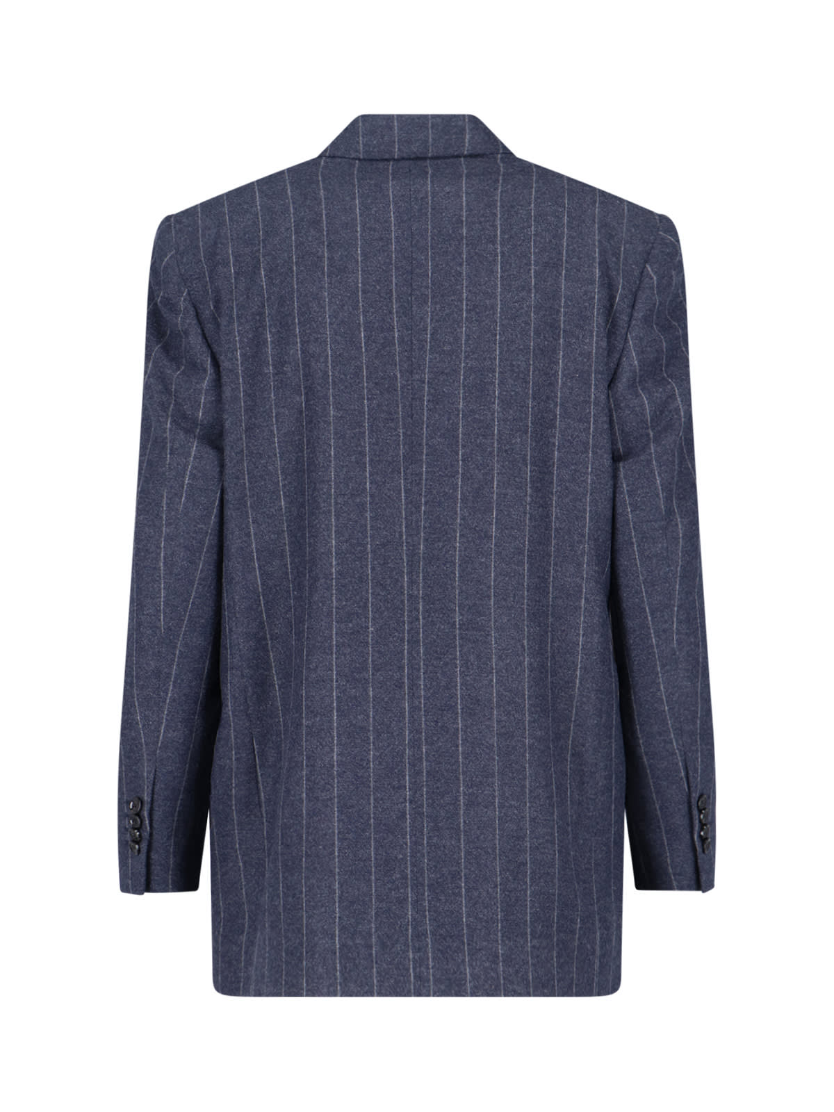 Lardini Virgin Wool And Cashmere Blazer In Blue