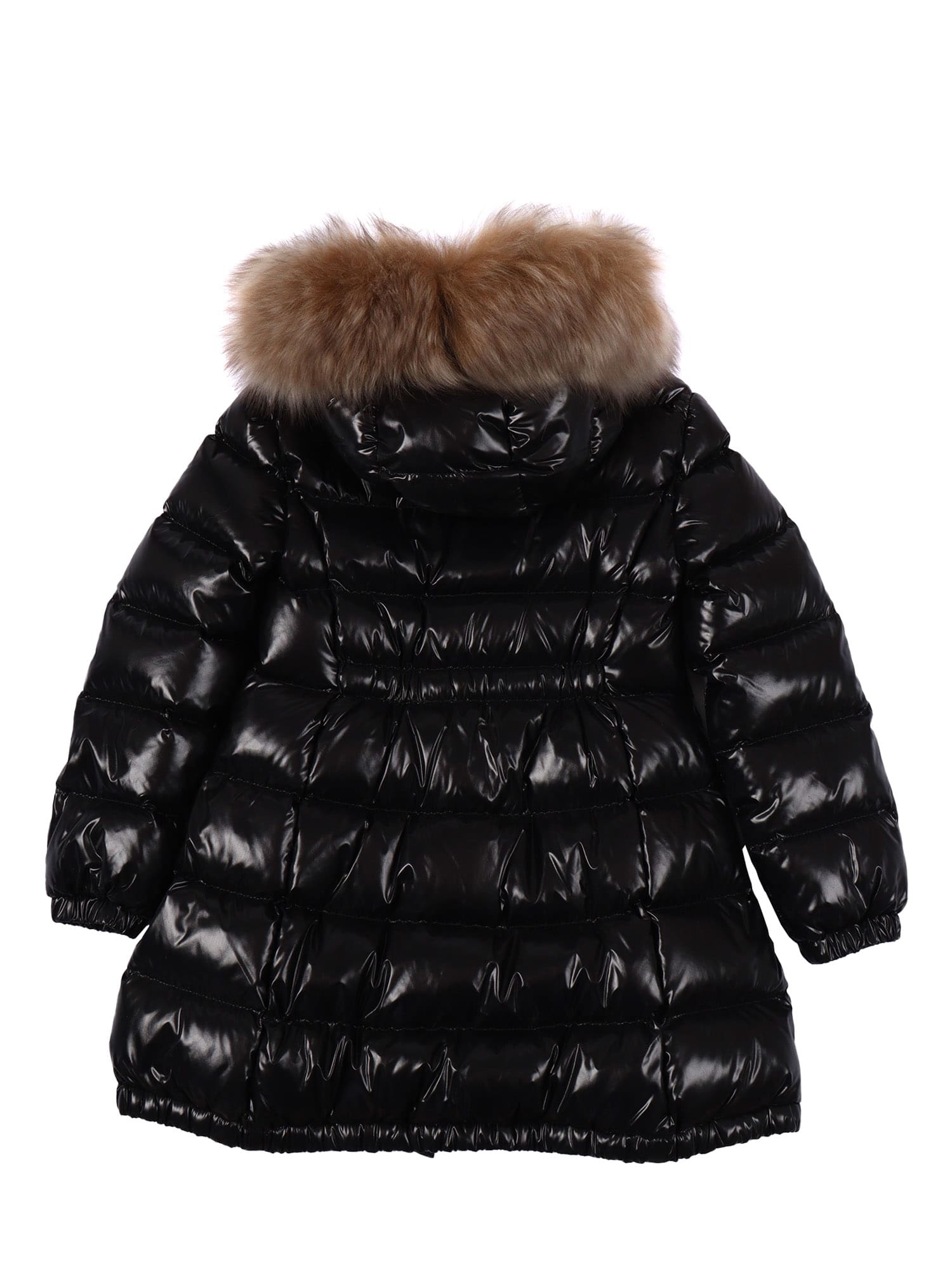 Moncler Aruna Long Parka In Black