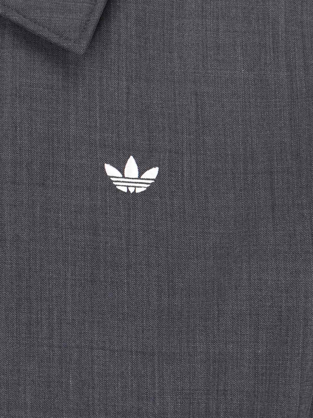 Adidas Originals By Wales Bonner Wool Blouson Casual Jacket In Grey Polyester In Gray