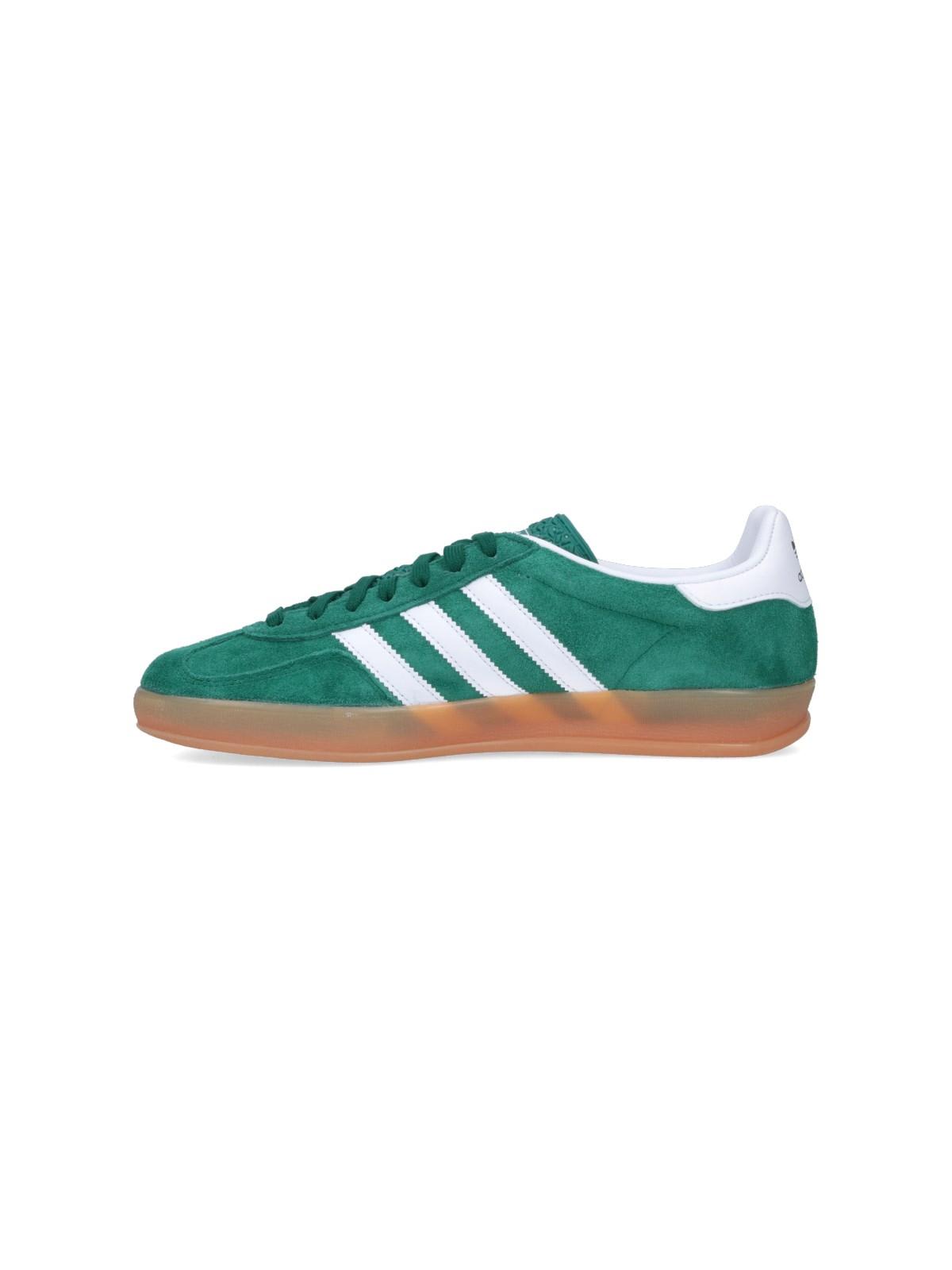 Adidas Originals Gazelle Indoor Sneakers In Green