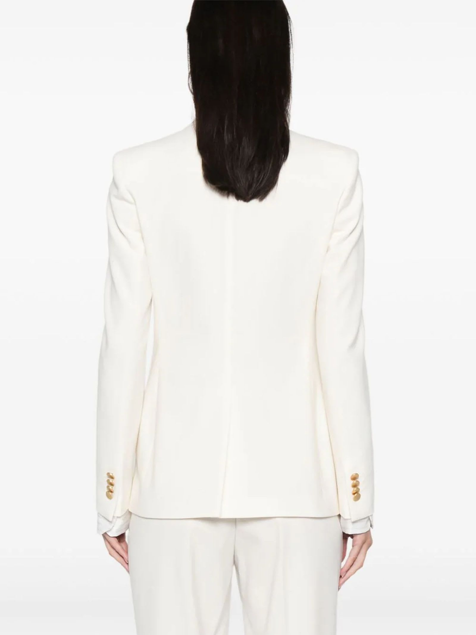 Shop Tagliatore White Parigi Suit