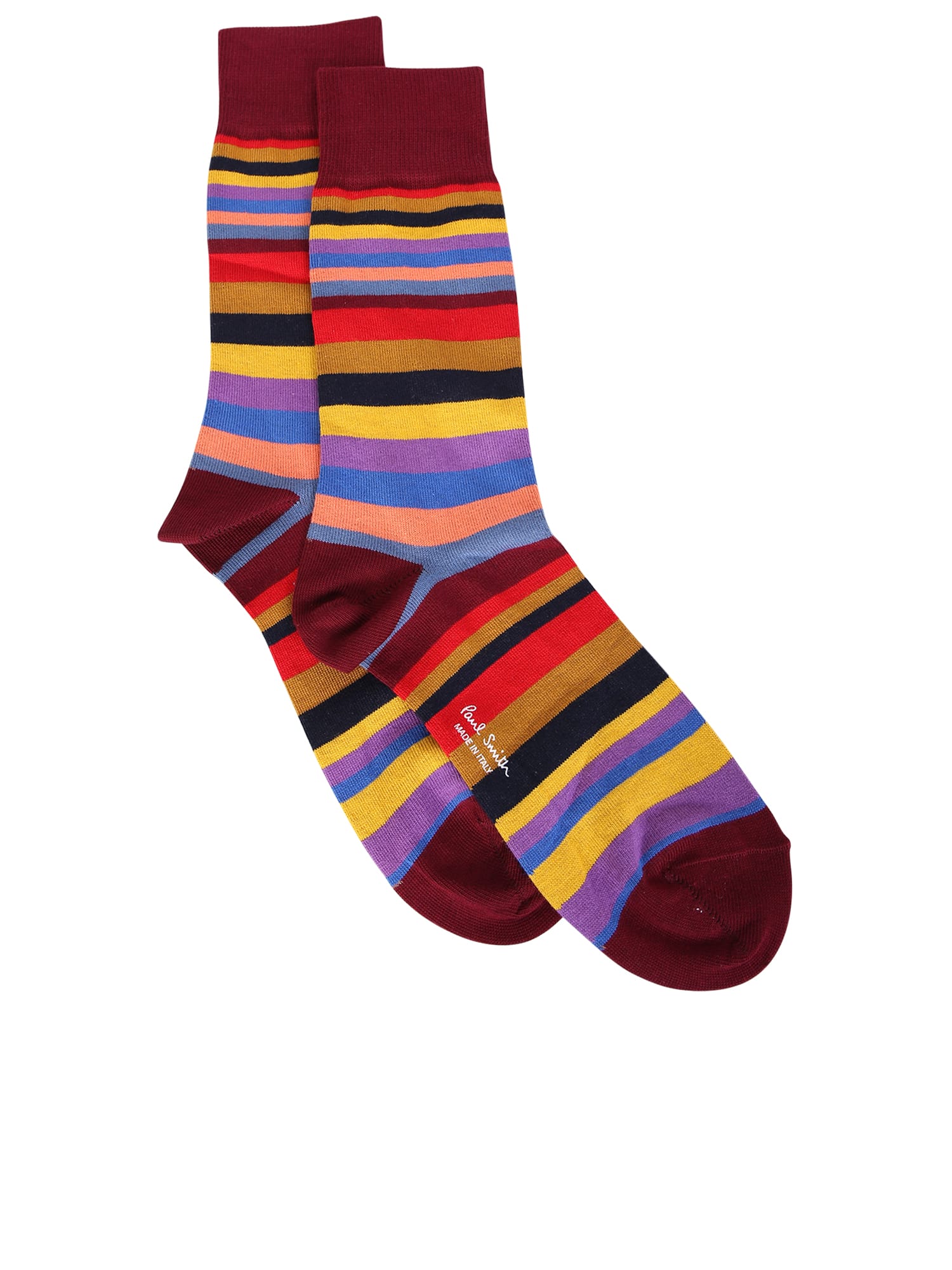 Paul Smith Multicolor Cotton Blend Socks