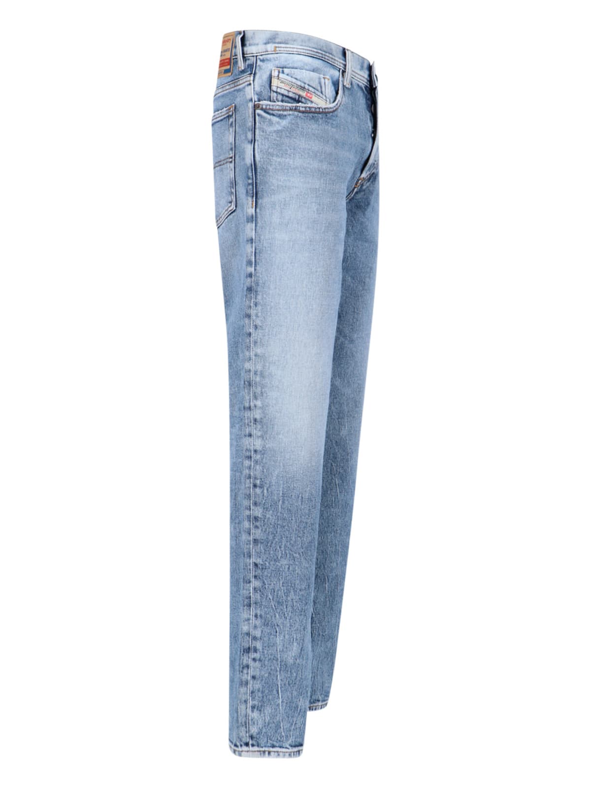 Shop Diesel 2023 D-finitive 09j54 Straight Jeans