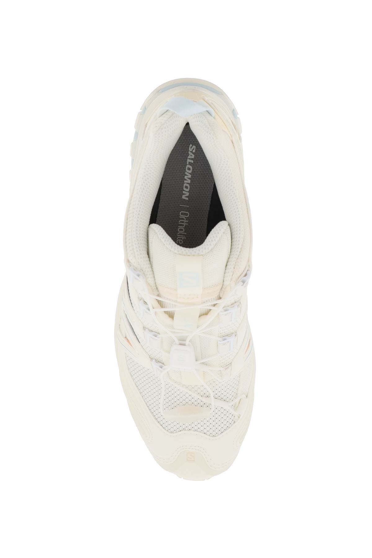 Shop Salomon Xa Pro 3d Sneakers In Vanilla Ice Ballad Blue Peach Quartz (white)