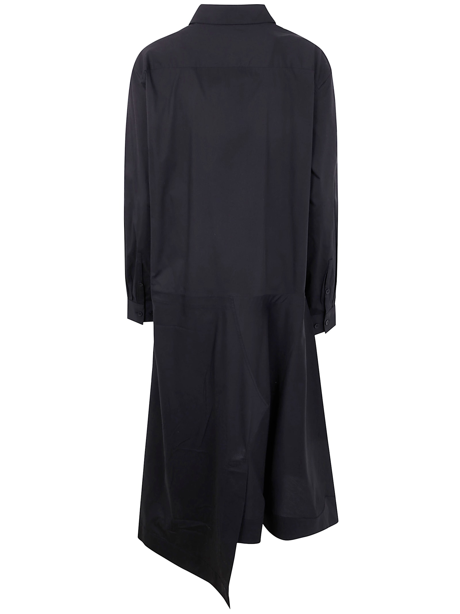 Y-3 Shrit Maxi Dress In Black