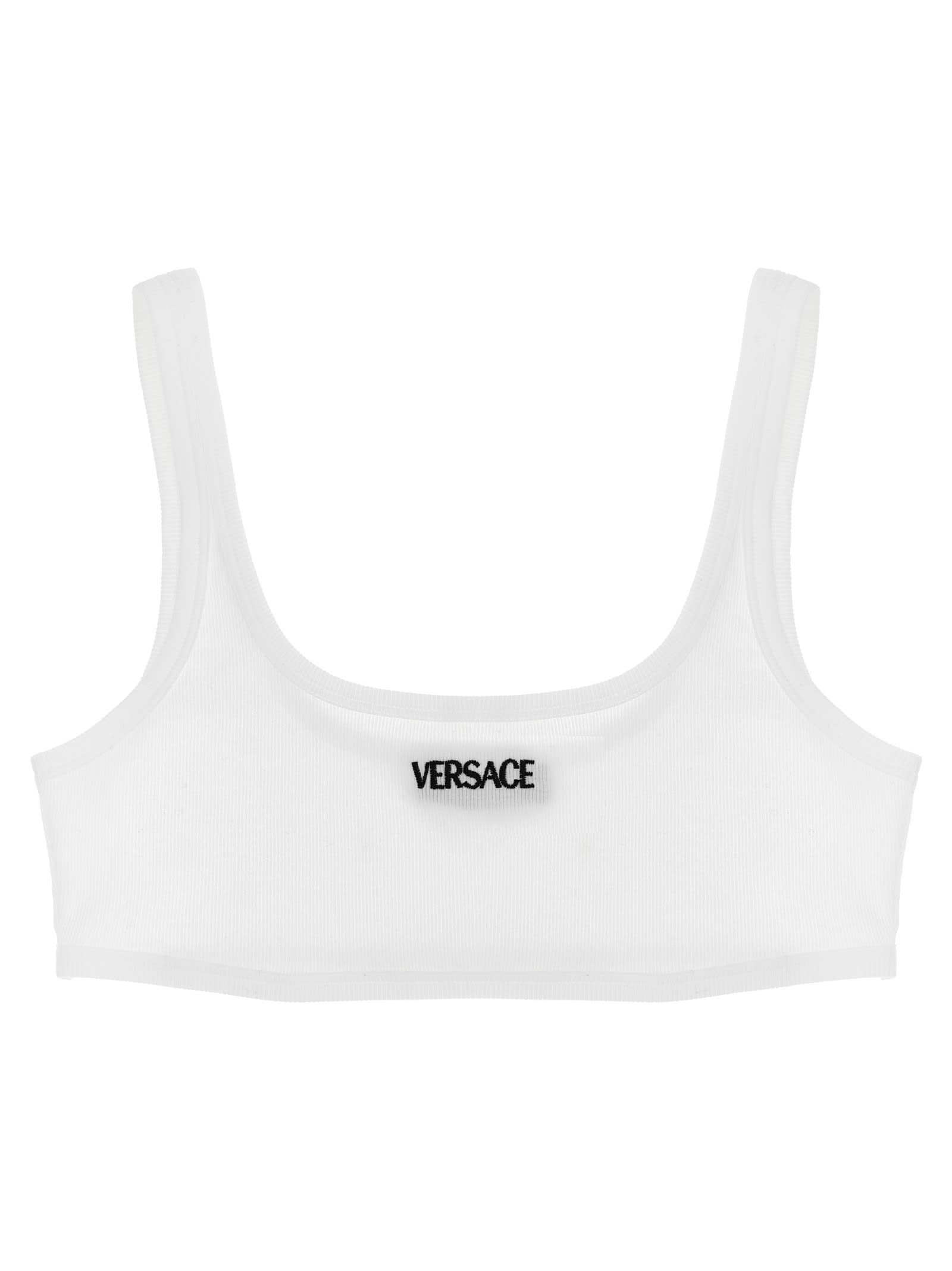 versace Logo Bra