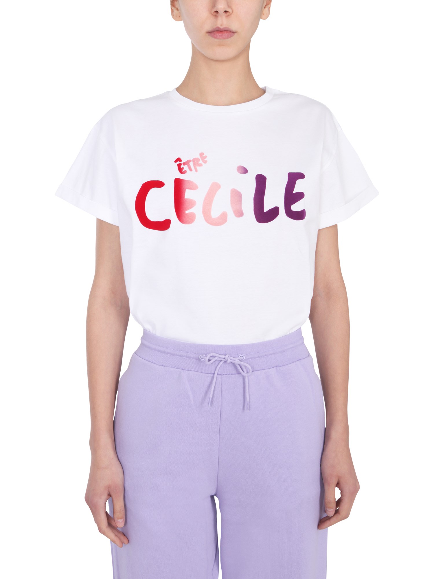 Etre Cecile T-shirt With Flocked Logo