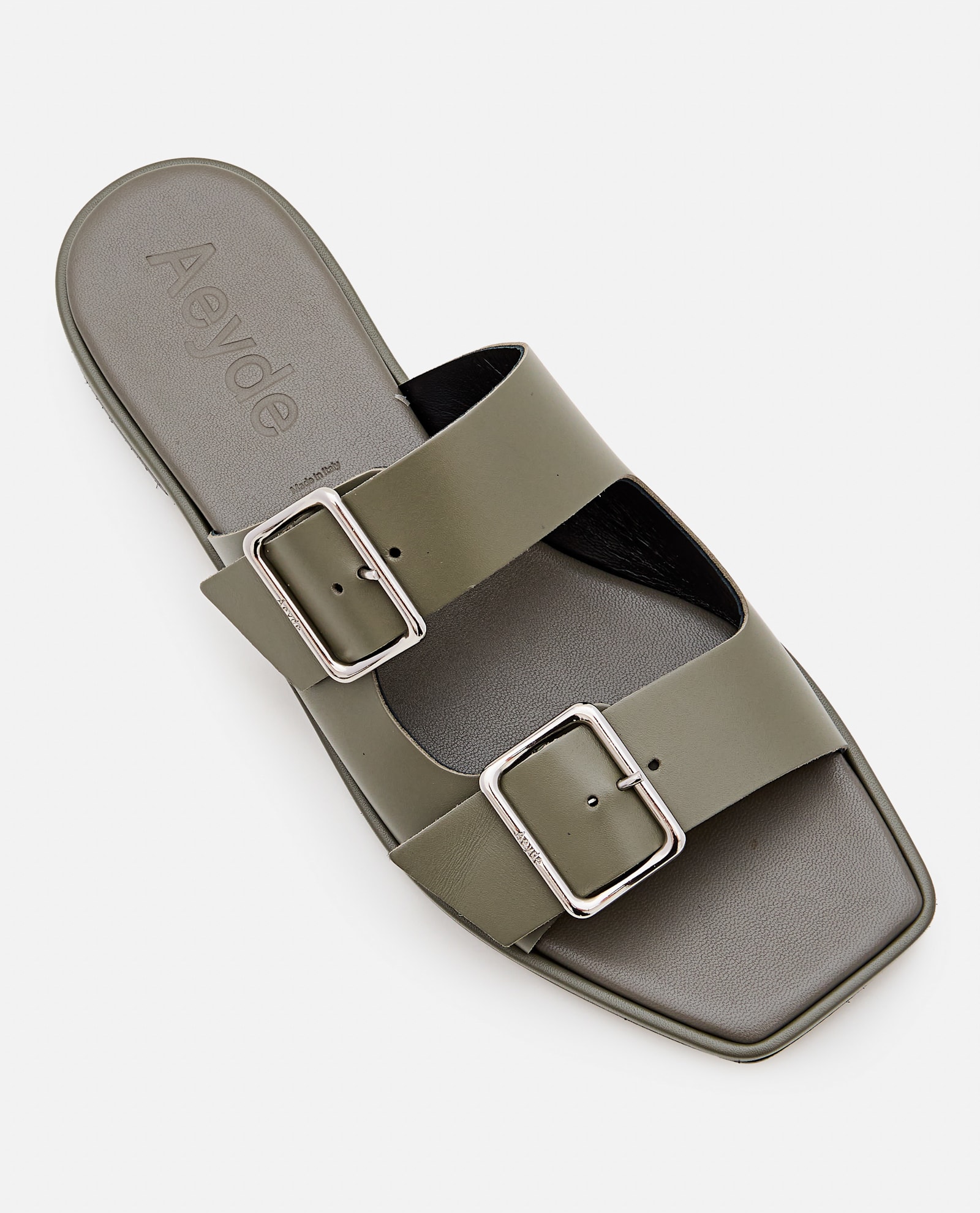 Aeyde Open-toe Slippers In Cement