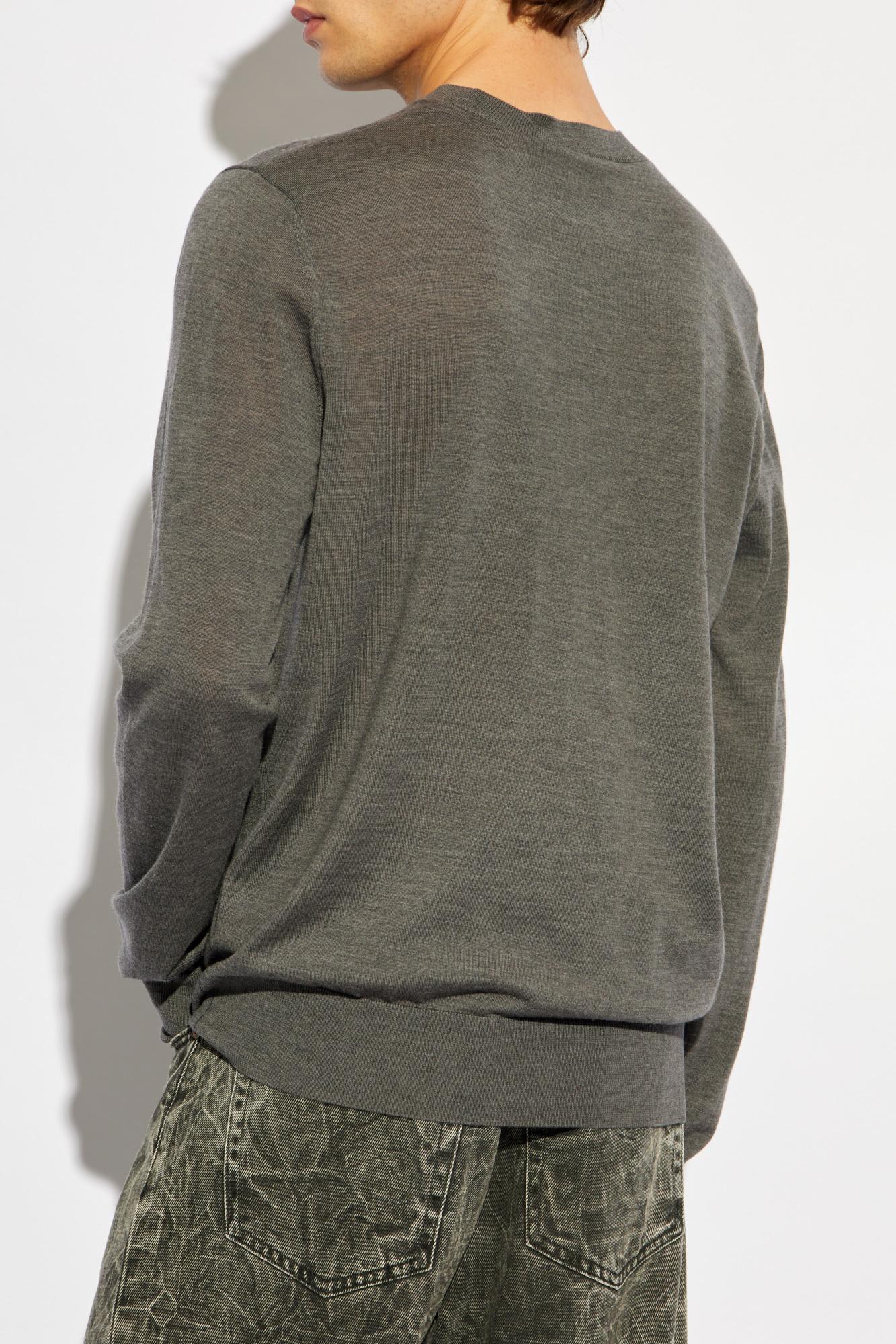 Dsquared2 Wool Sweater In Grey