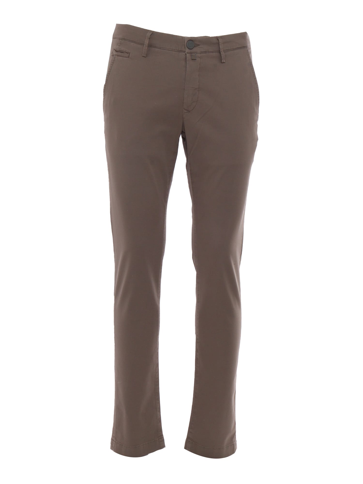 Shop Jacob Cohen Brown Mens Trousers