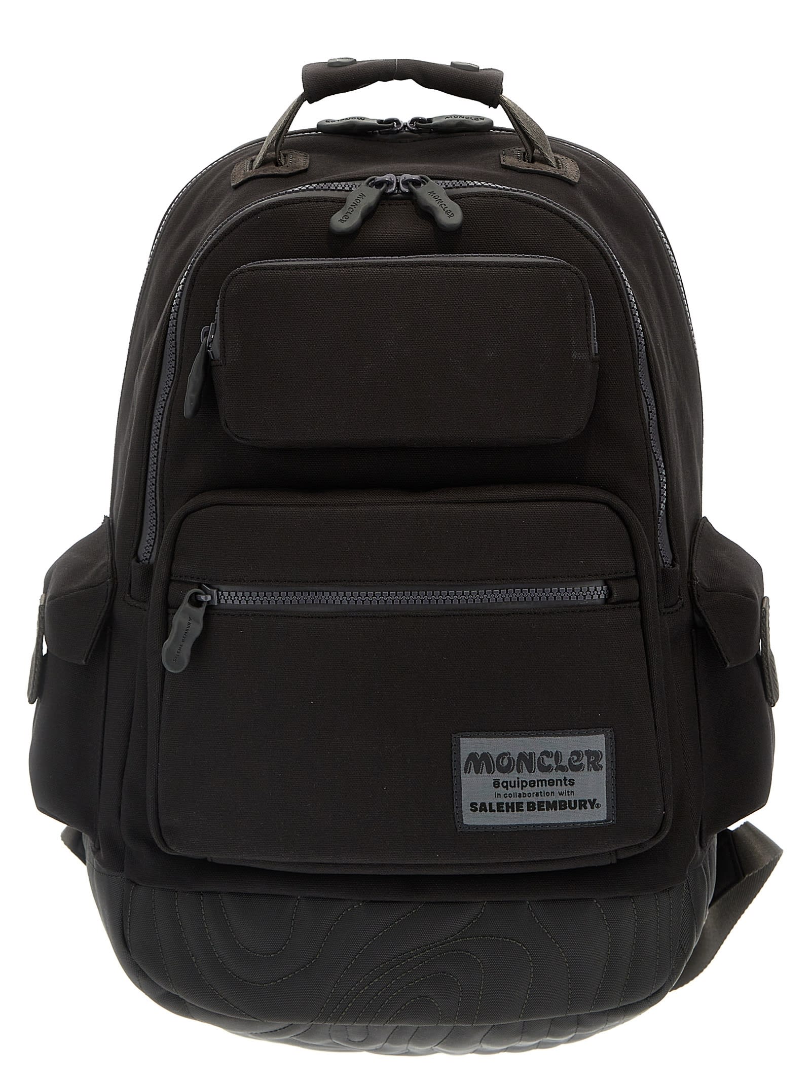 Shop MONCLER MONCLER GENIUS MONCLER X SALEHE BEMBURY Canvas Backpack by  Fujistyle