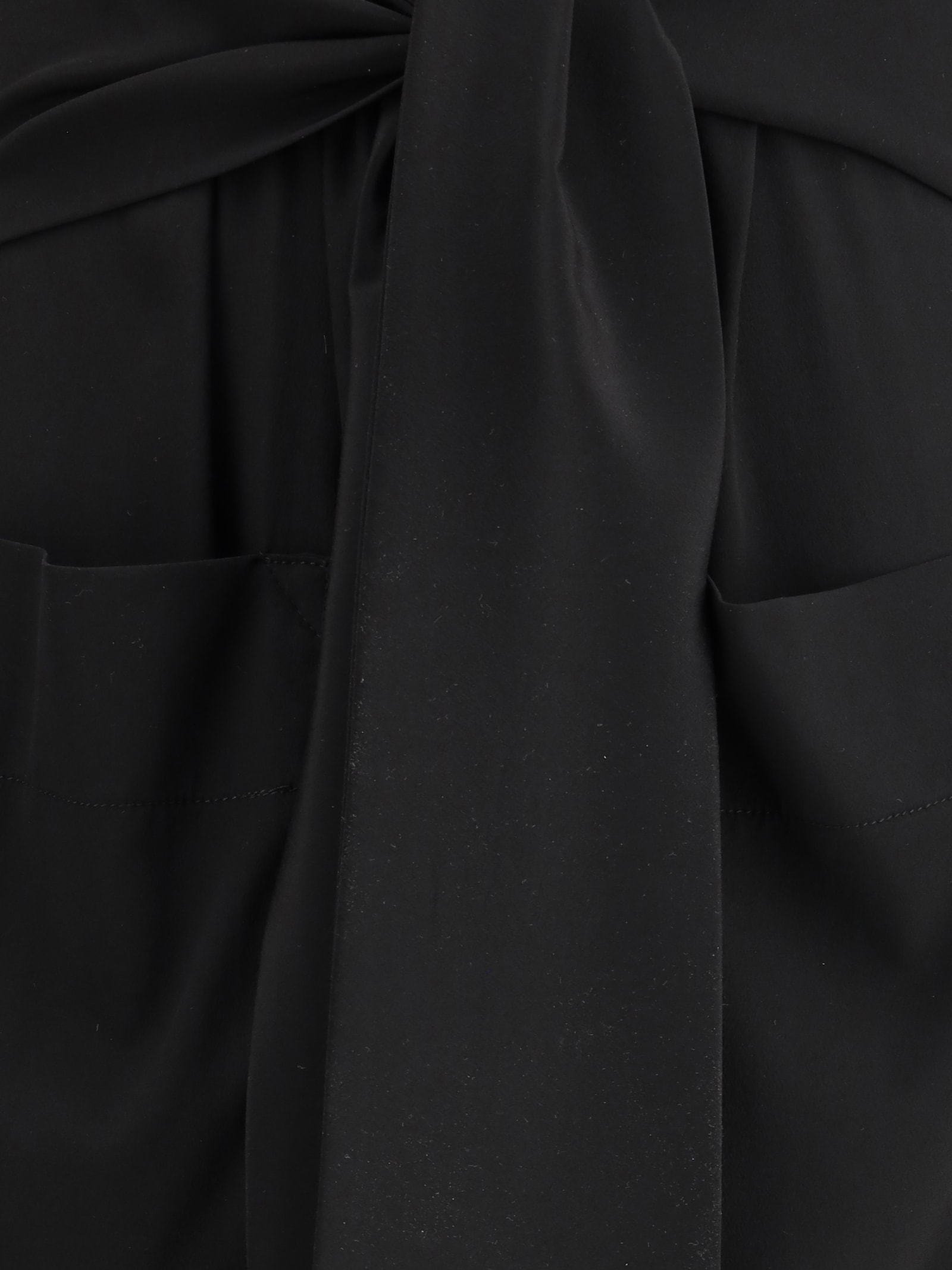 Ella Silk Dress In Black