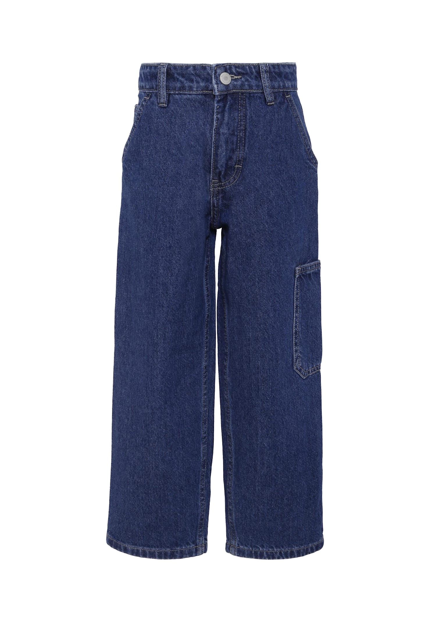 Molo Denim Jeans For Kids In Blue