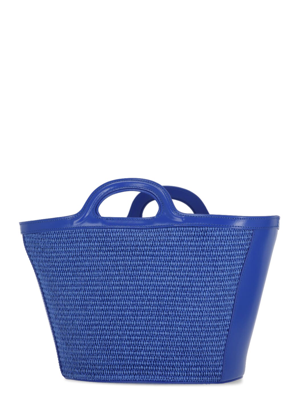 Shop Marni Tropicalia Handbag In Blue