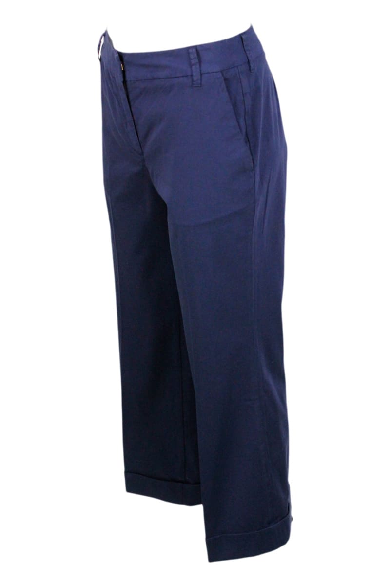 Shop Jacob Cohen Pants In Blue