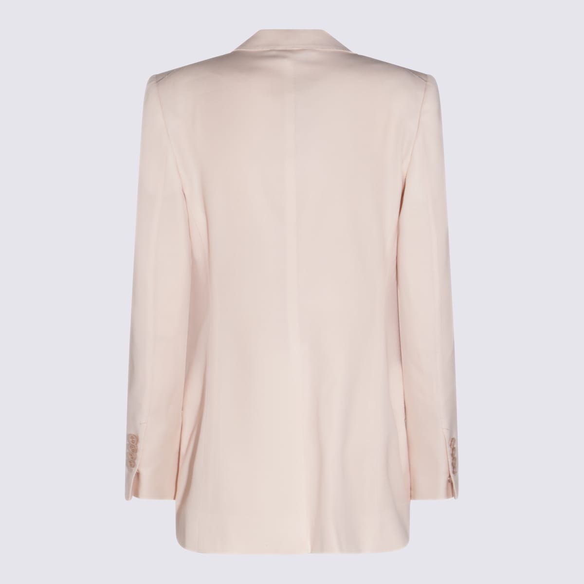 Tom Ford Single Breasted Wool Jacket In Pink