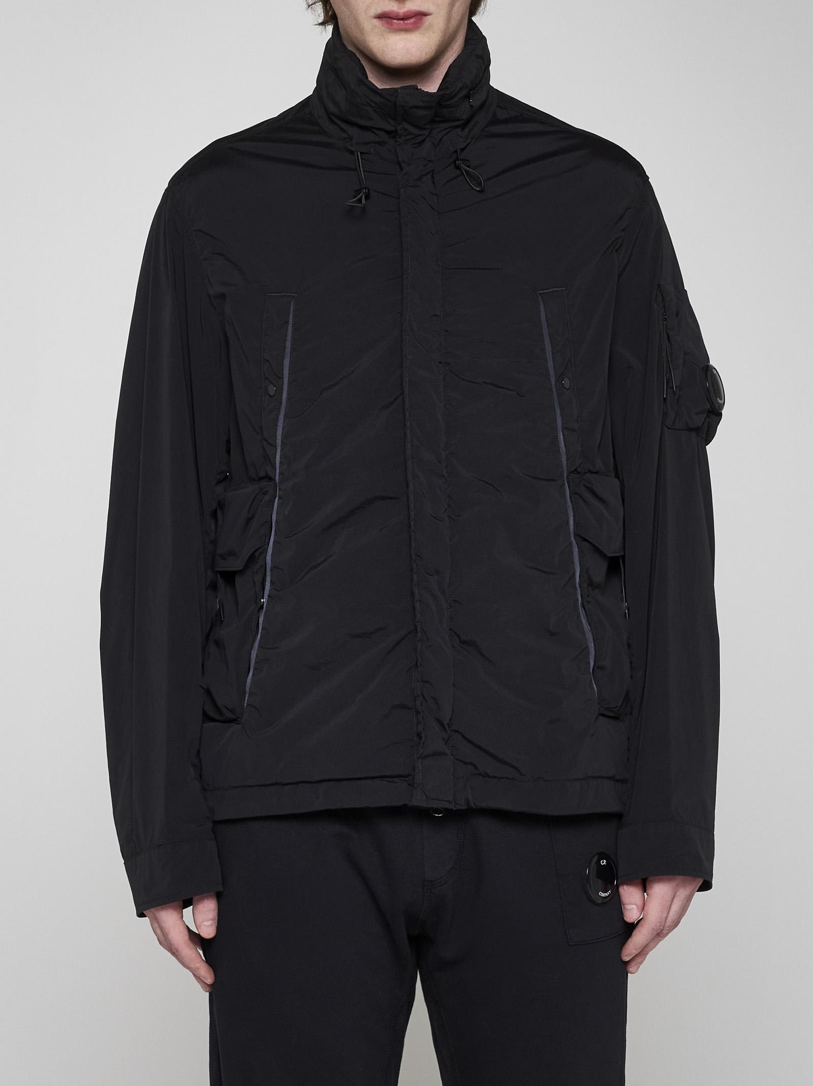 Shop C.p. Company Nycra-r Nylon Jacket In Black