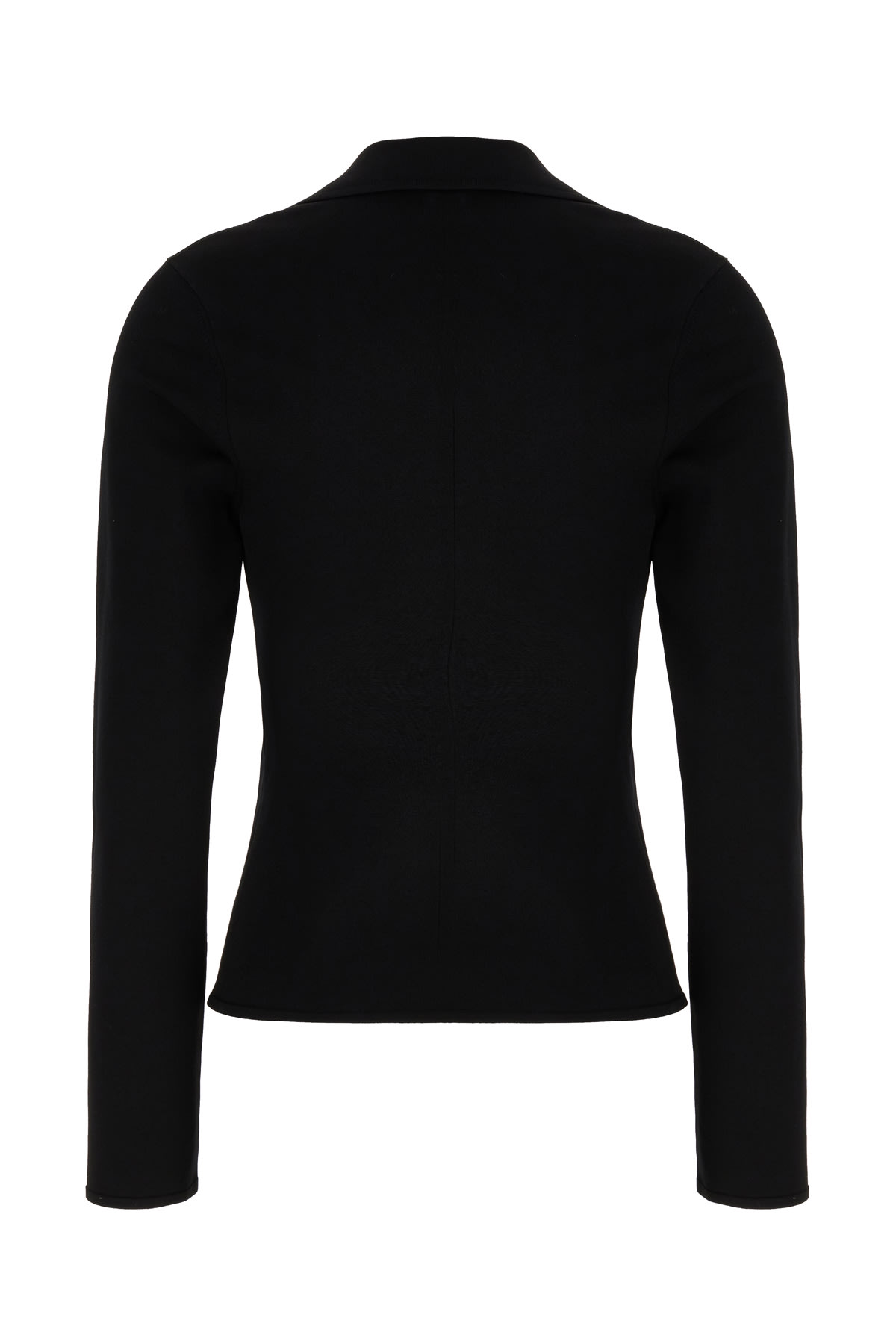 Shop Dolce & Gabbana Black Stretch Viscose Blend Blazer In Nero