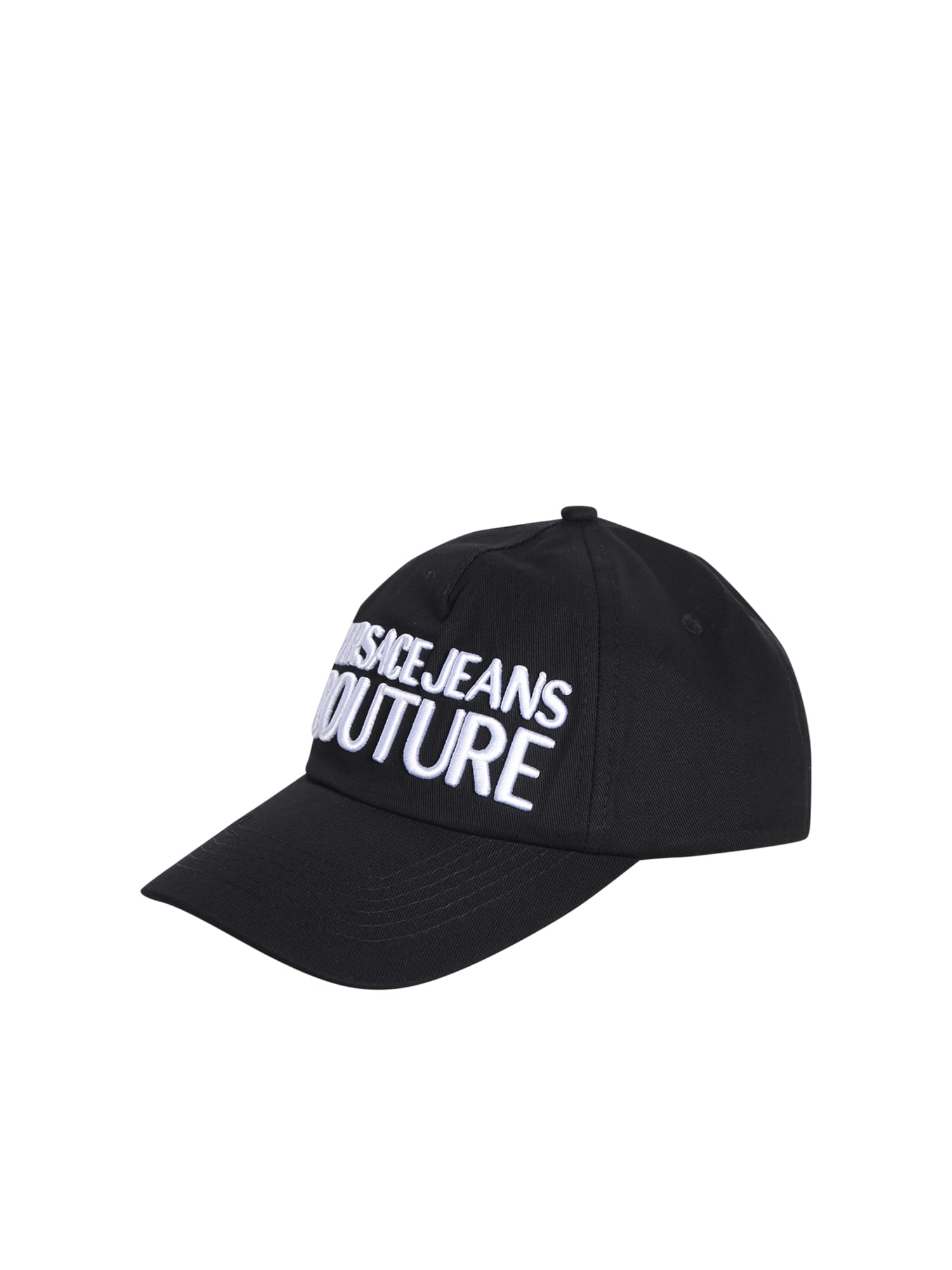 Versace Jeans Couture Black Baseball Cap By