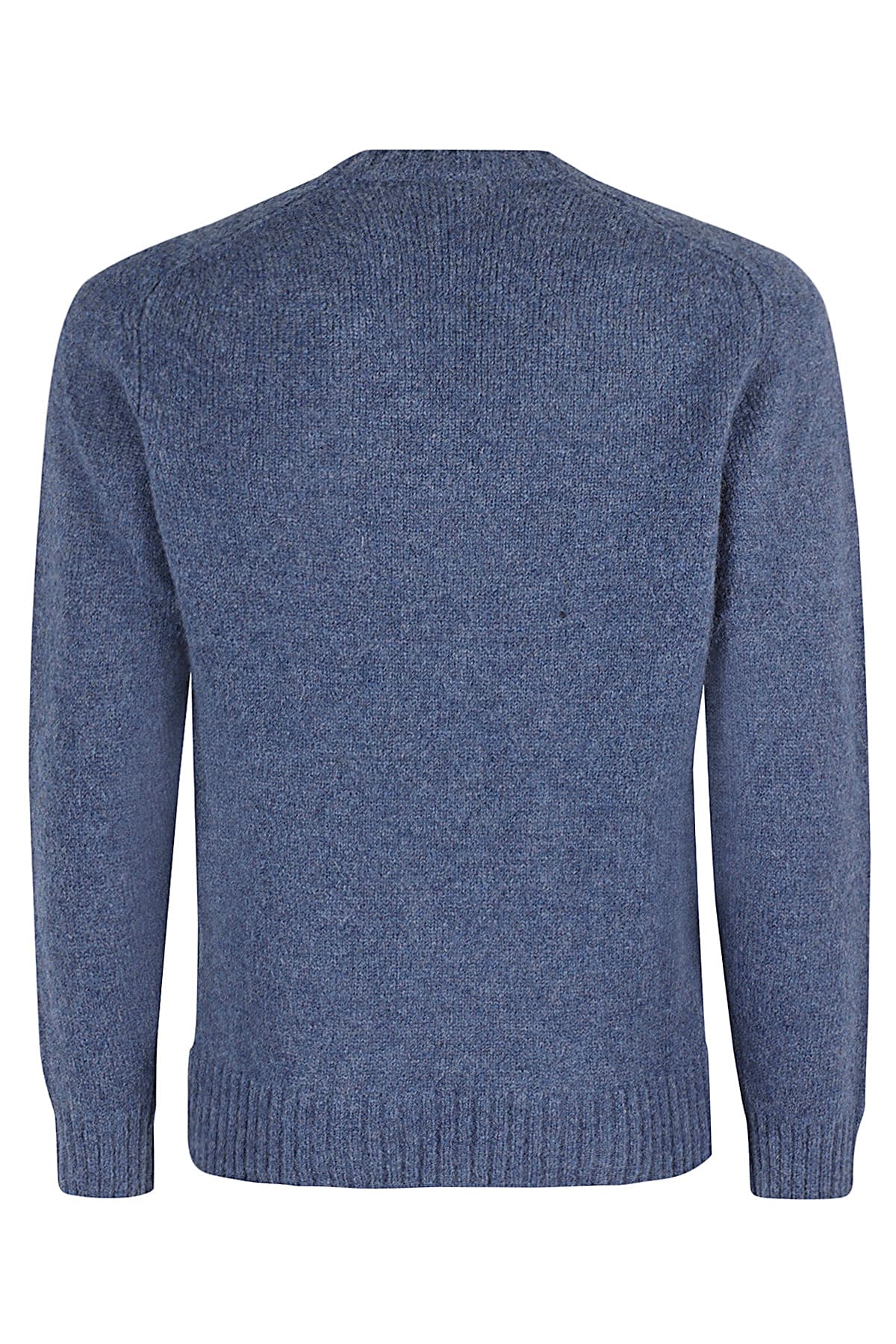 Shop Filippo De Laurentiis Girocollo Spalla Martello In Blu Denim