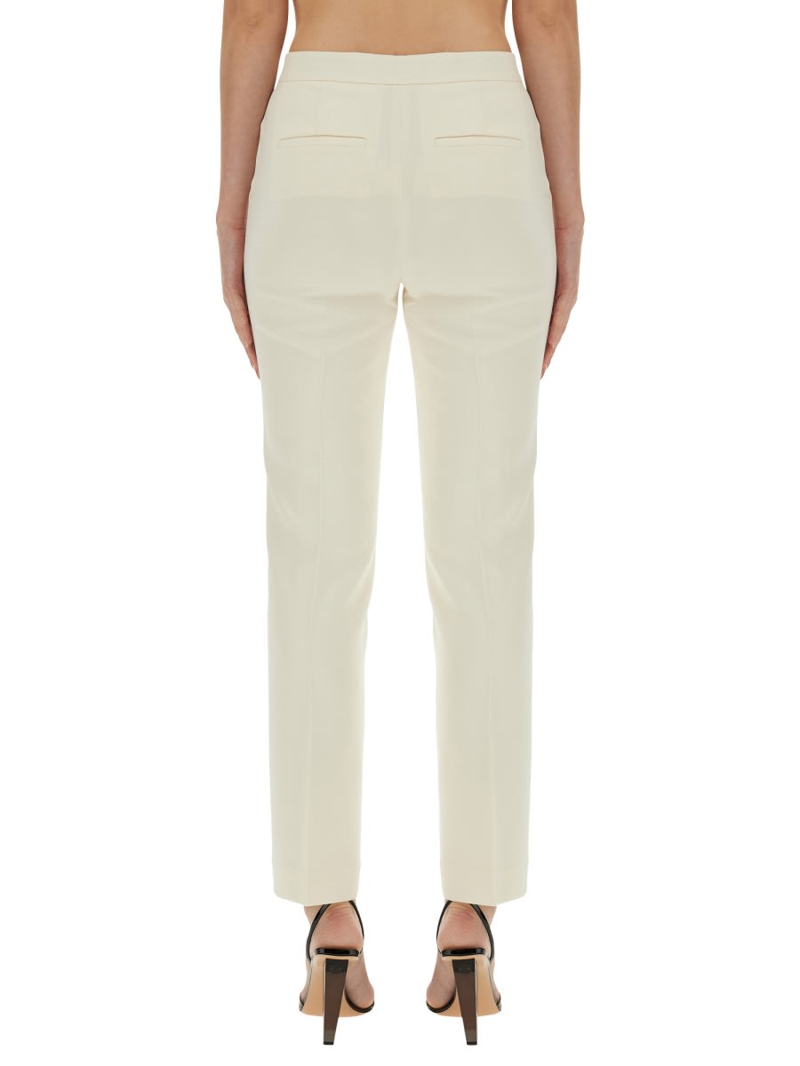 Shop Theory Slim Fit Pants In Ivory