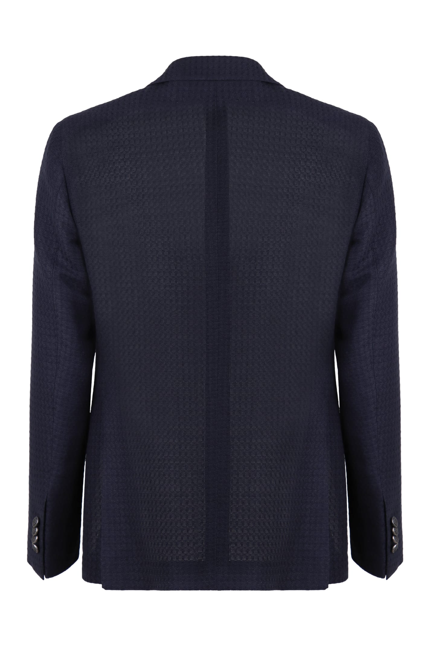 Shop Tagliatore Single-breasted Two-button Jacket In Blue