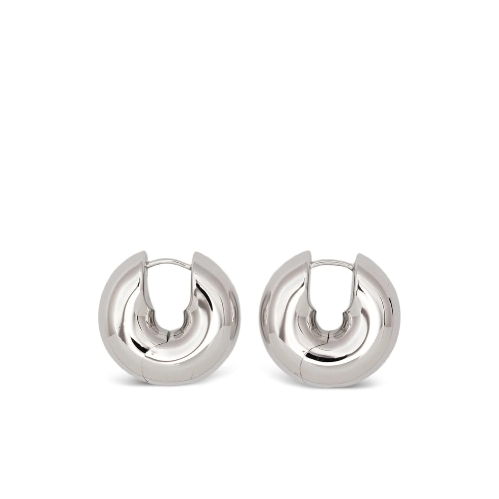 Tom Wood Ball Earrings In Silver