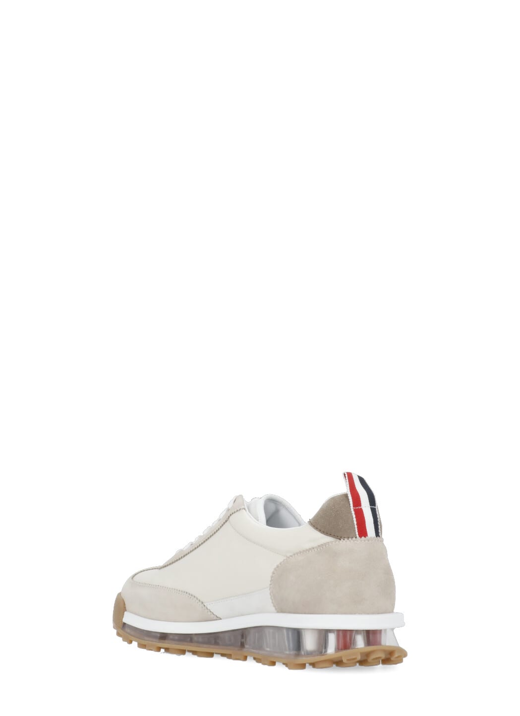 THOM BROWNE TECH RUNNER LEATHER SNEAKERS