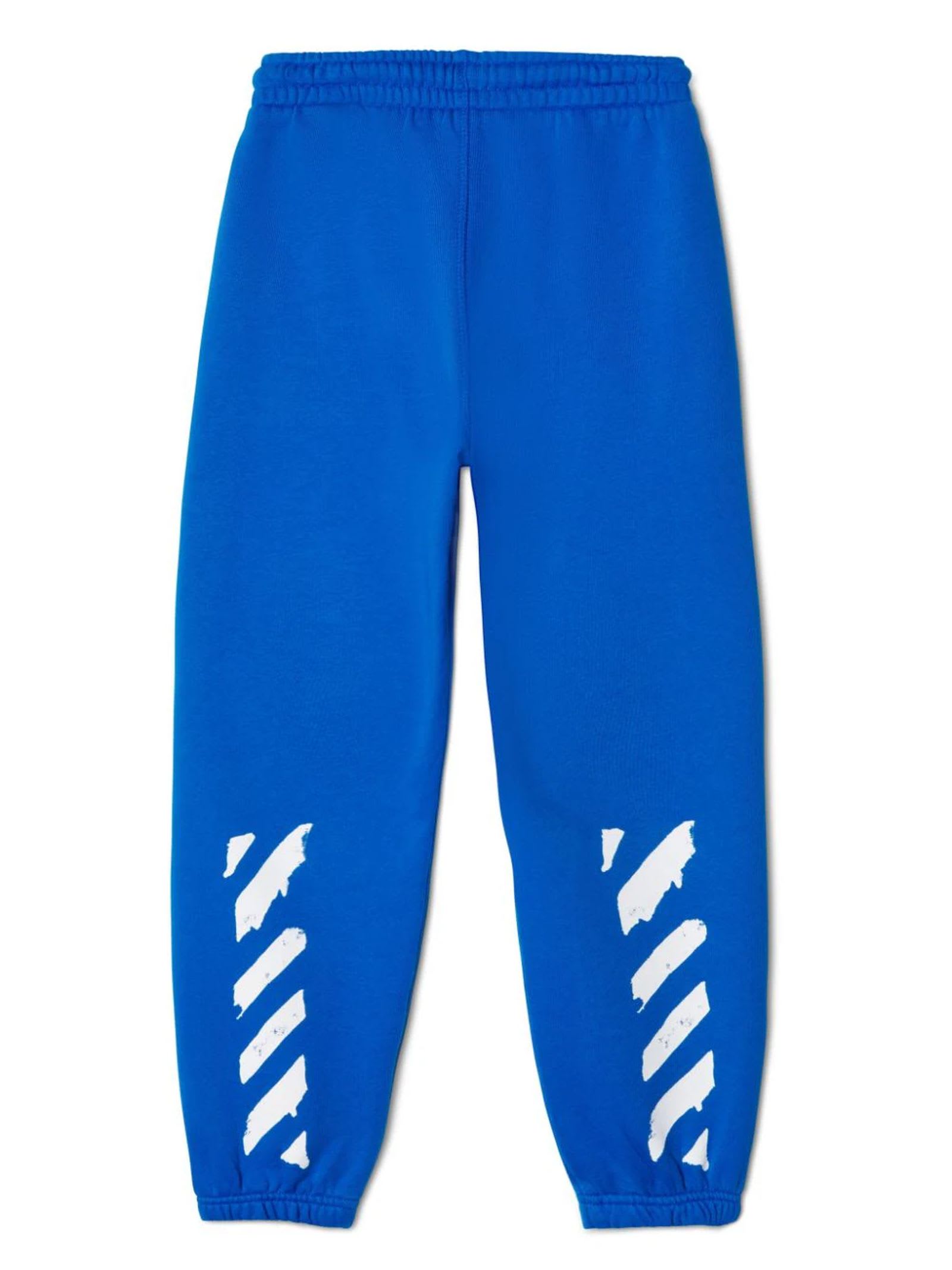 Shop Off-white Off White Trousers Blue