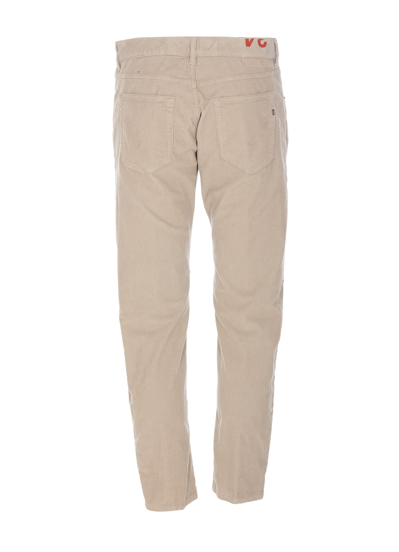 Shop Dondup Dian Pants In Beige