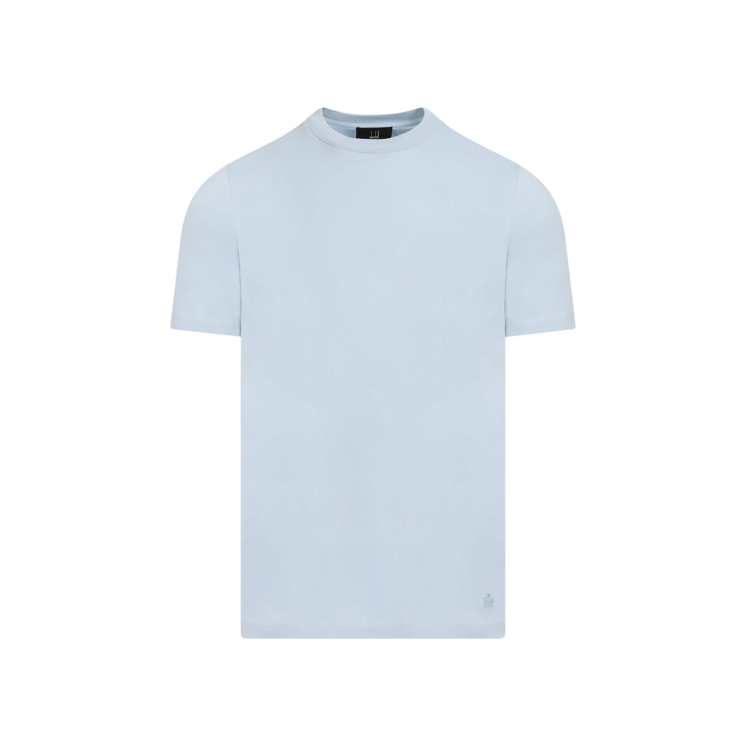 Shop Dunhill Ad Insignia Cotton T-shirt In Blue