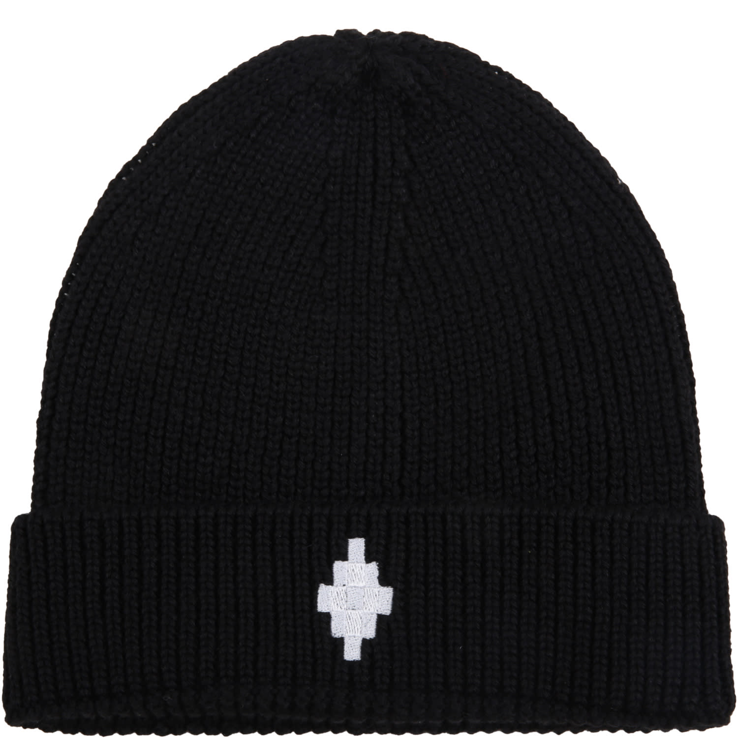 Marcelo Burlon Black Hat For Kids With Cross