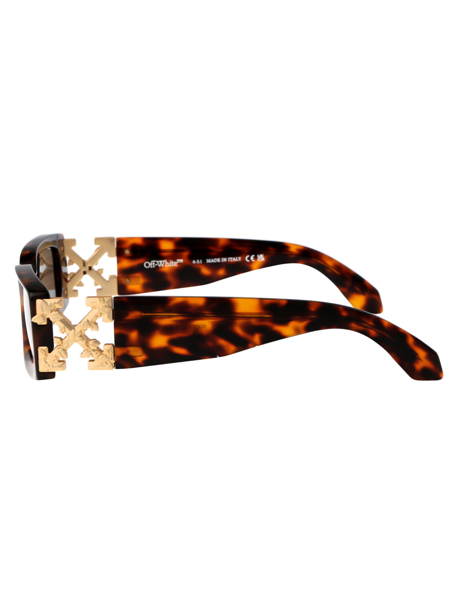 Shop Off-white Roma Sunglasses In 6007 Havana