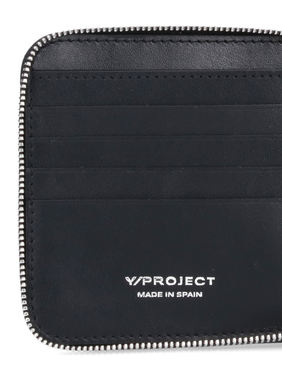 Shop Y/project Logo Wallet In Black