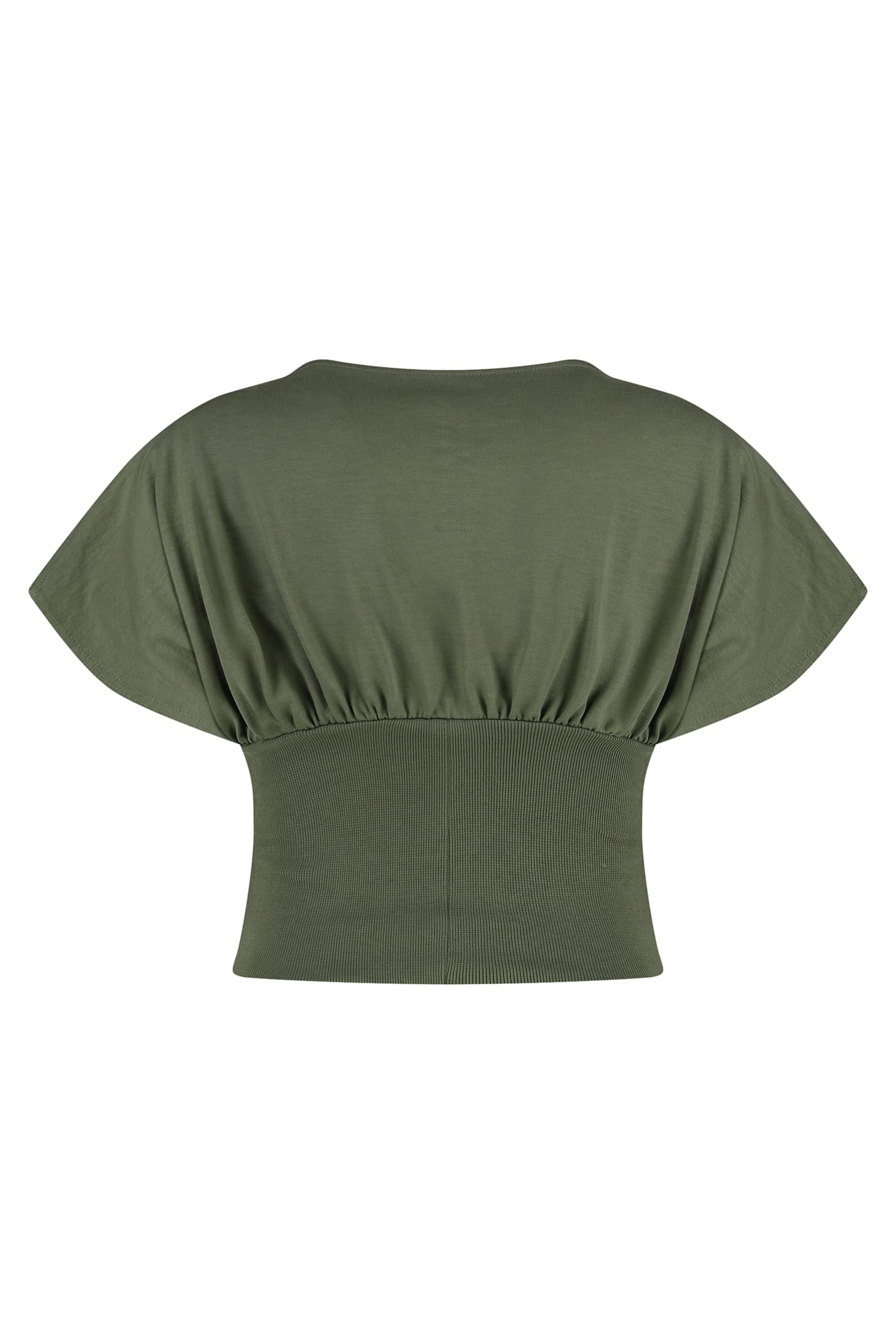 Rick Owens Tommy Cotton Top In Green