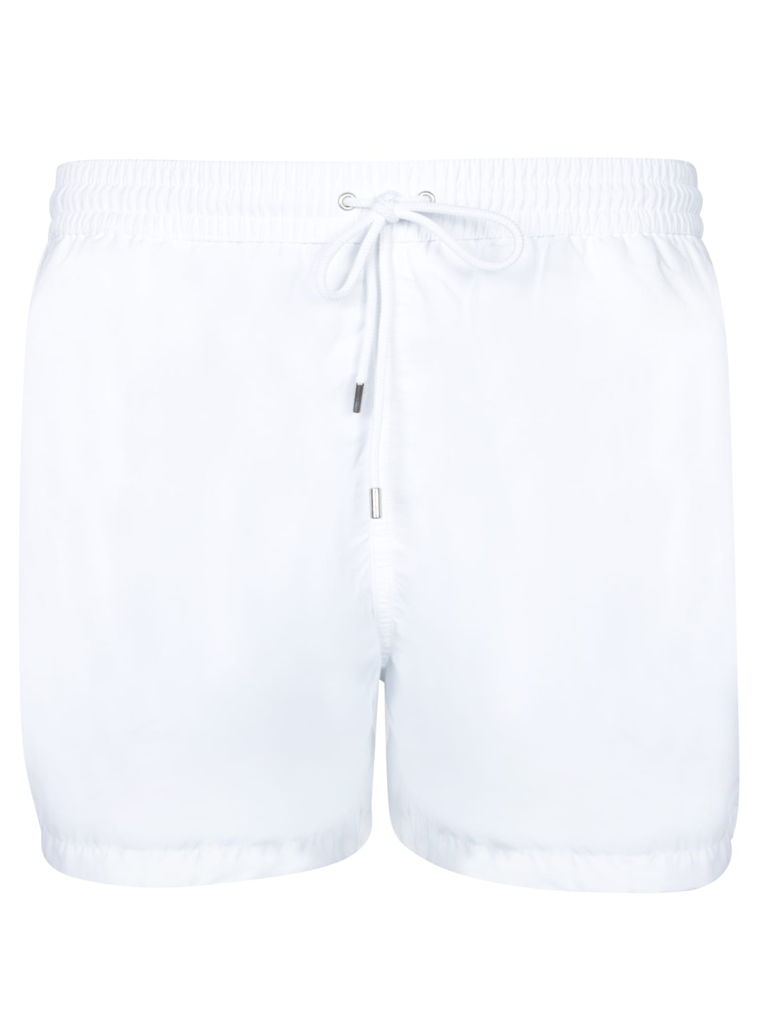 Basic Side White Swim Shorts