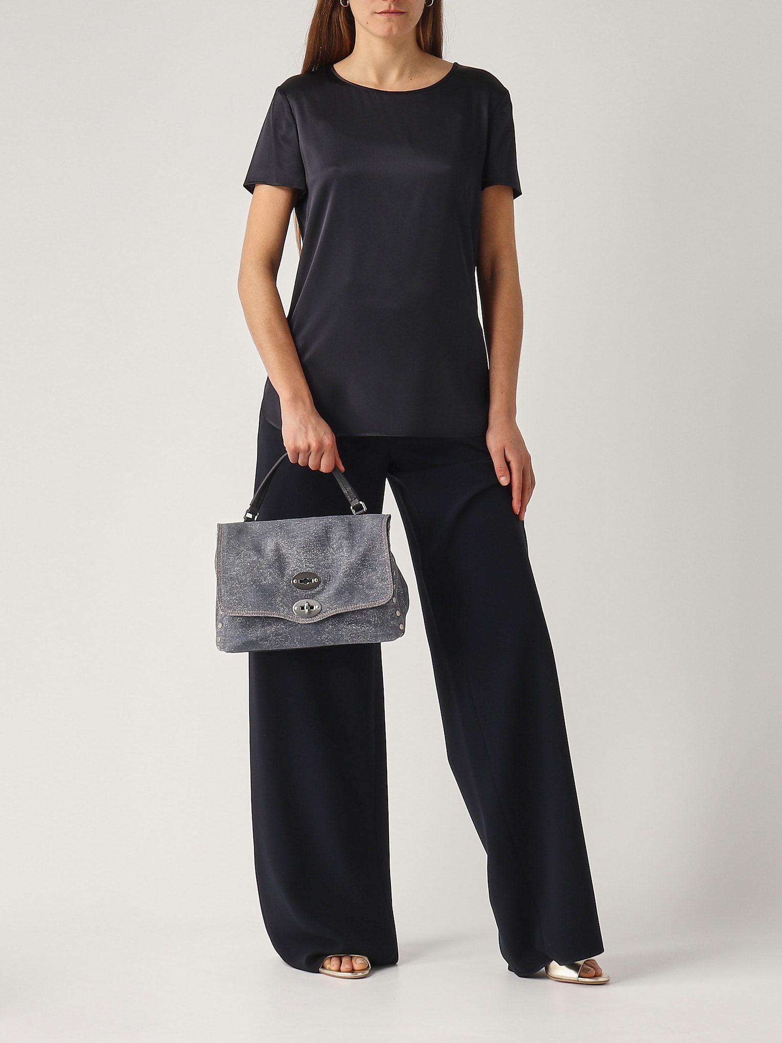 Max Mara Cortona Blouse In Black