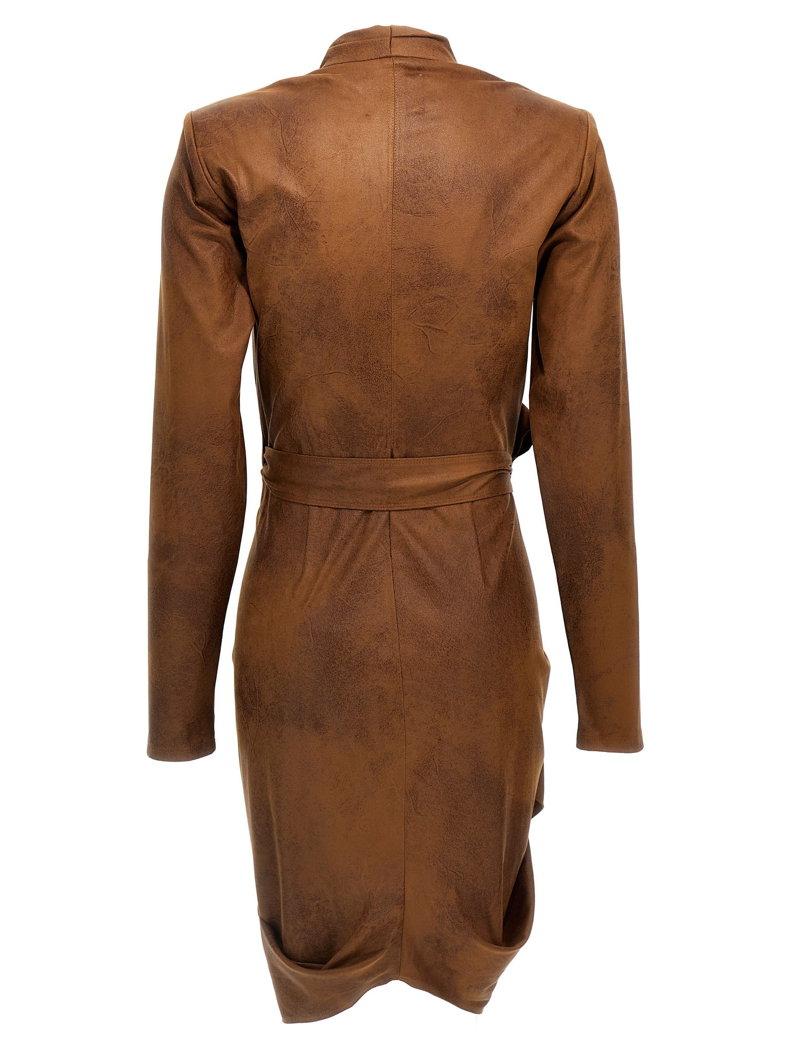 Shop Isabel Marant Aleora Dress In Cognac