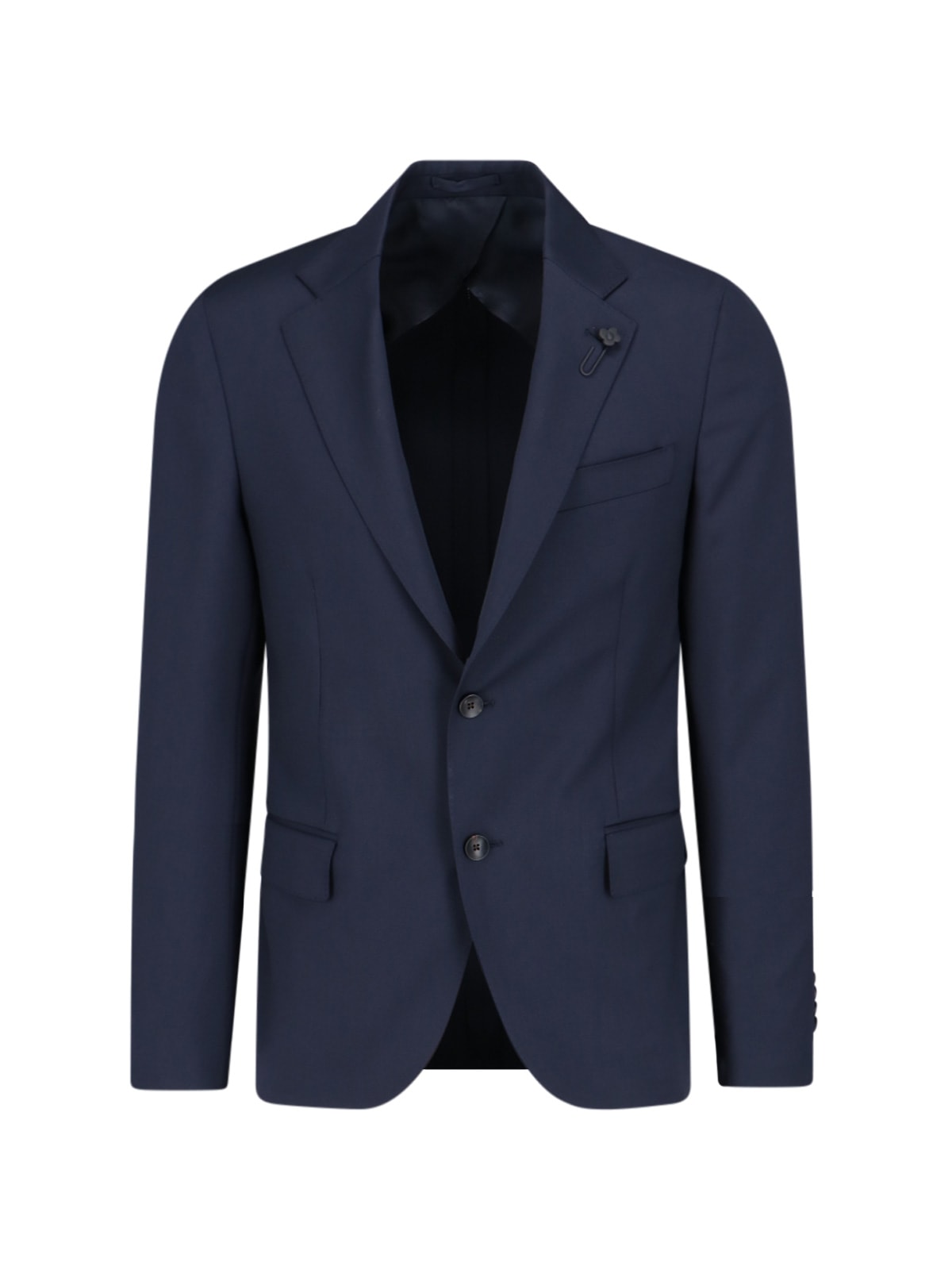 Shop Lardini Single-breasted Suit In Blue