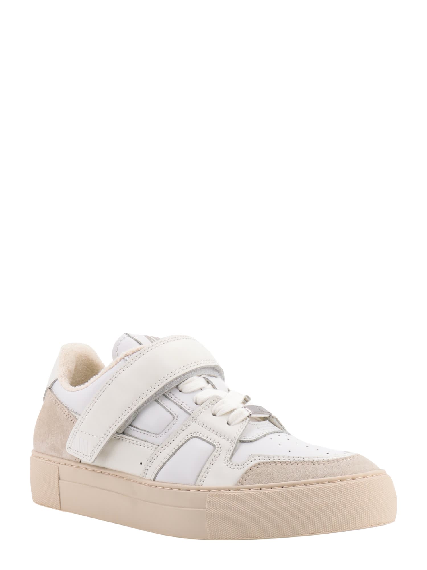 Shop Ami Alexandre Mattiussi Sneakers In White