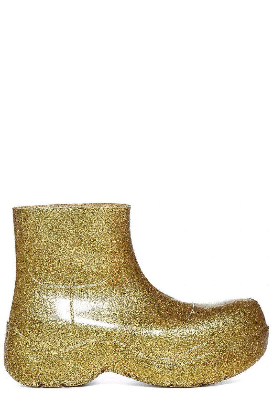 Bottega Veneta Glittered Ankle Boots