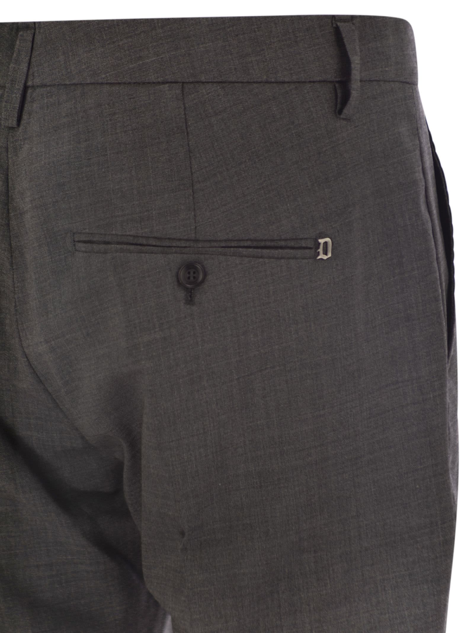 Dondup Gaubert Fresh Wool Trousers