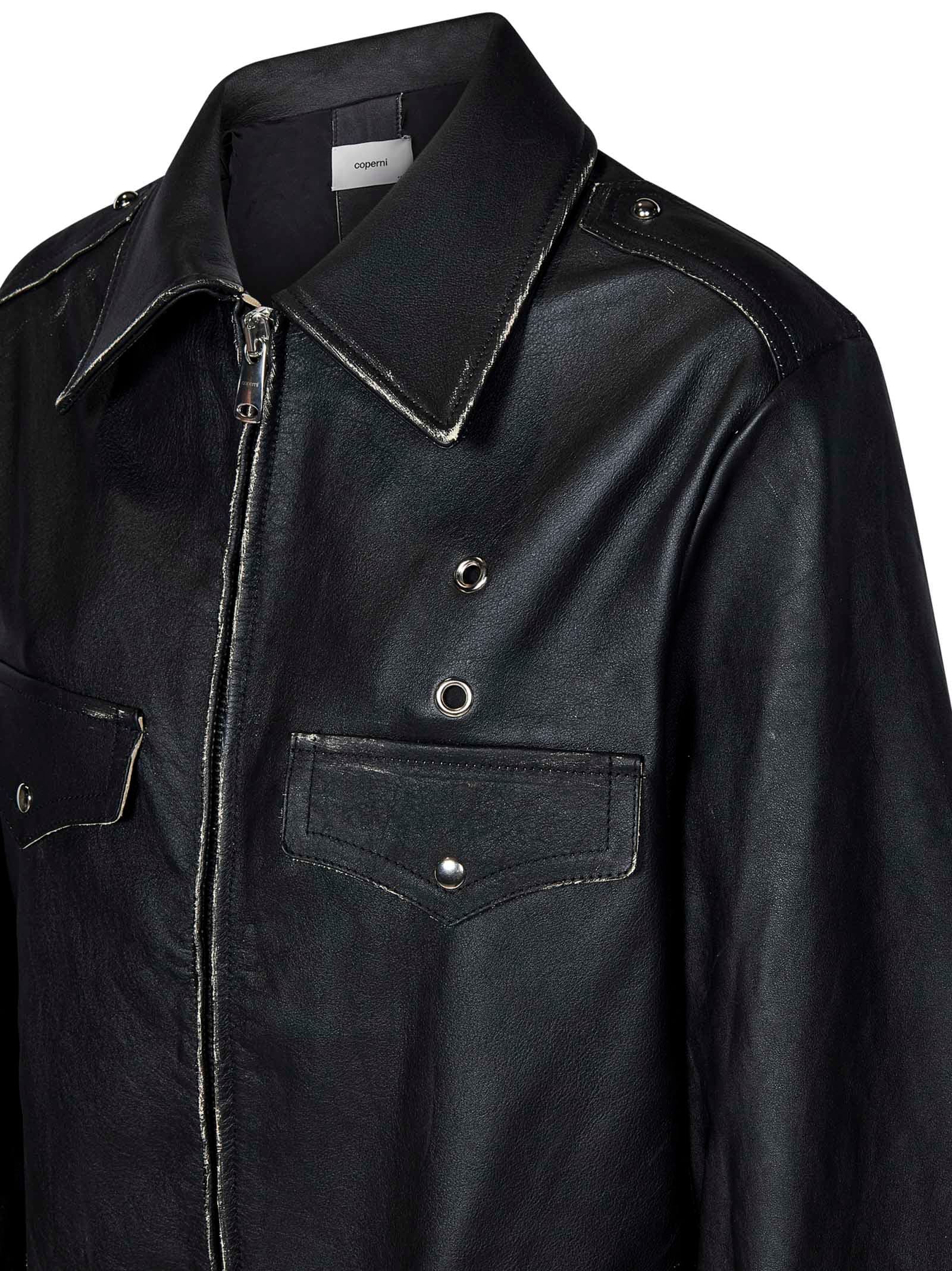 Shop Coperni Jacket In Black