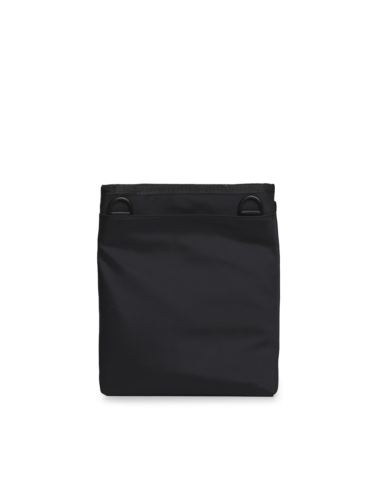 Shop Versace Messenger Bag With Print In Black