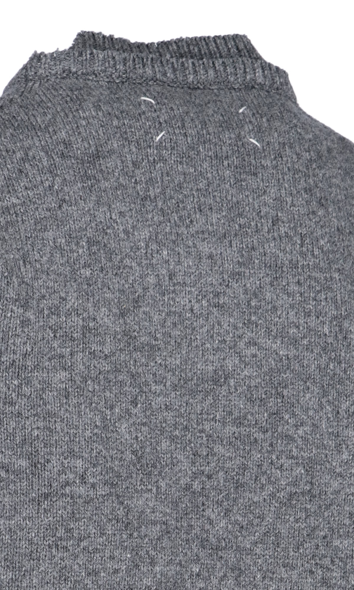 Shop Maison Margiela Sweater In Grey