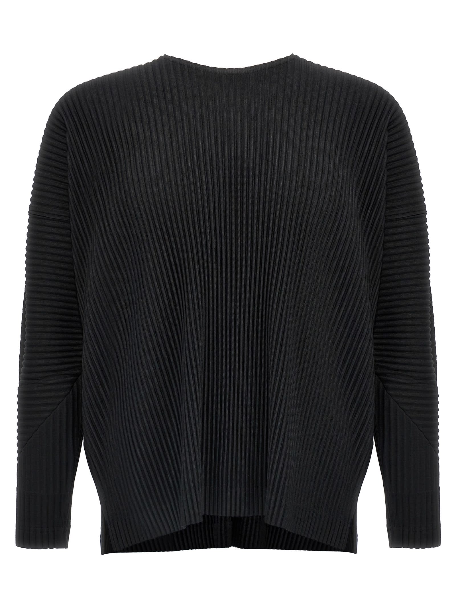 Pleated T-shirt