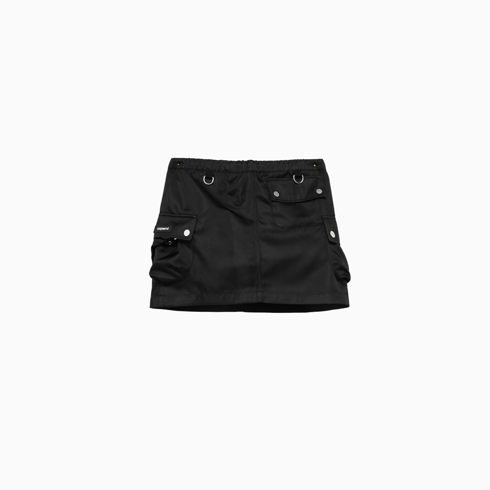 Shop Coperni Cargo Mini Skirt In Black