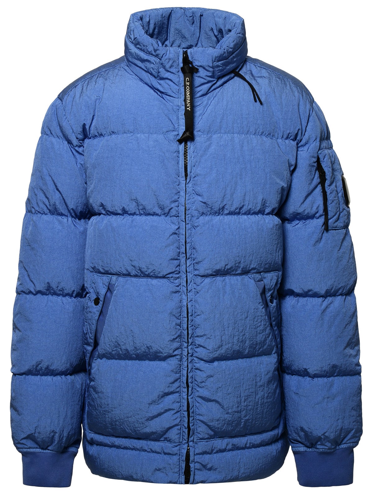 Shop C.p. Company Light Blue Polyamide Jacket