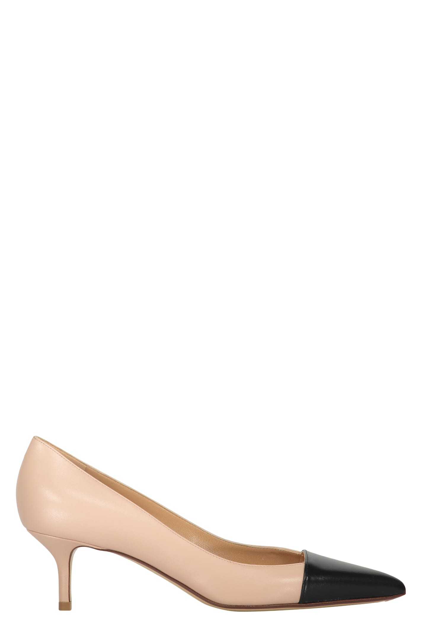 Francesco Russo Leather Pumps In Pink